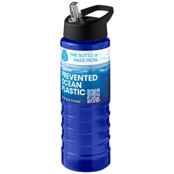 Borraccia sportiva con coperchio a beccuccio da 750 ml H2O Active® Eco Treble 