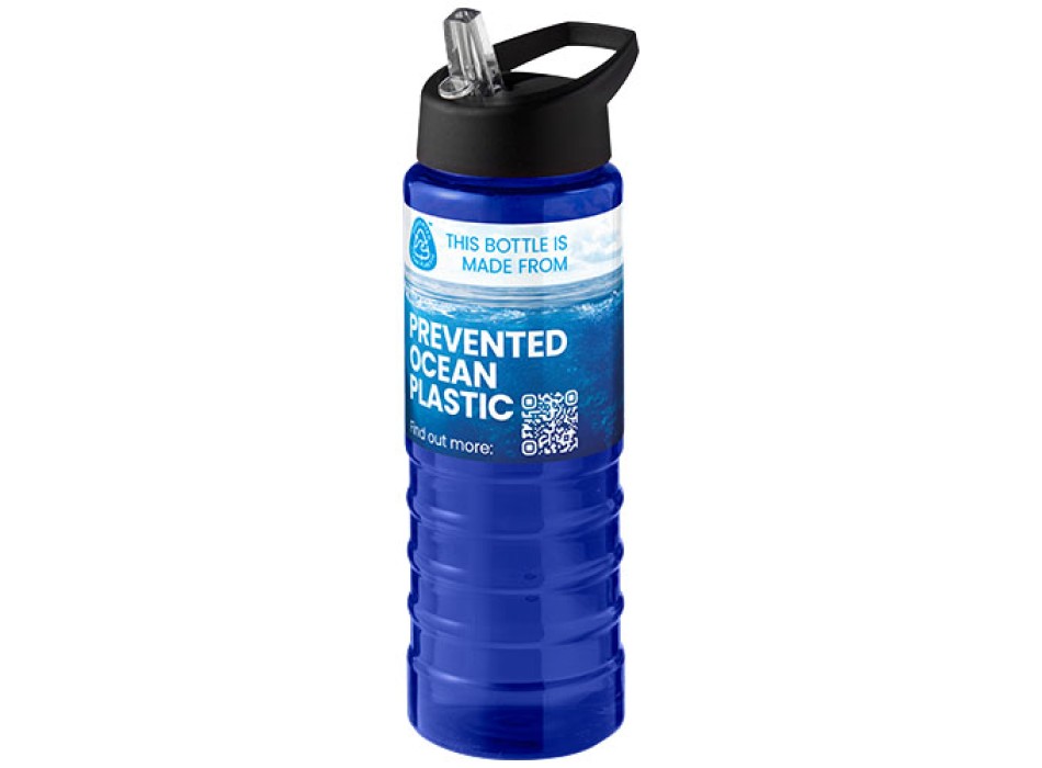 Borraccia sportiva con coperchio a beccuccio da 750 ml H2O Active® Eco Treble 