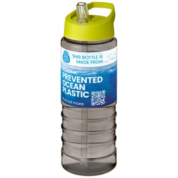 Borraccia sportiva con coperchio a beccuccio da 750 ml H2O Active® Eco Treble 