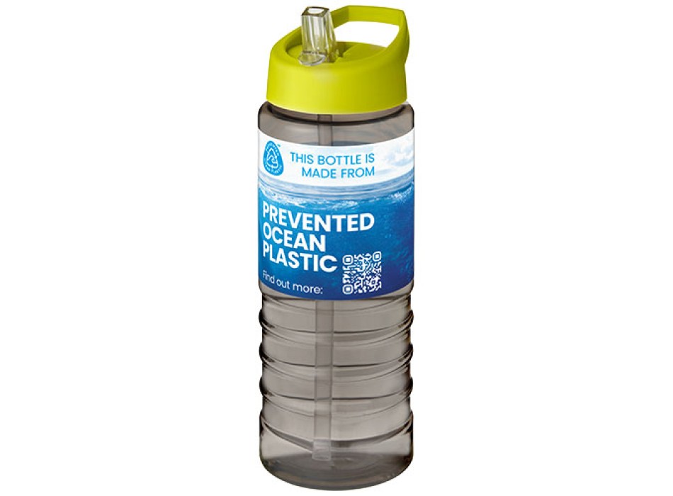 Borraccia sportiva con coperchio a beccuccio da 750 ml H2O Active® Eco Treble 