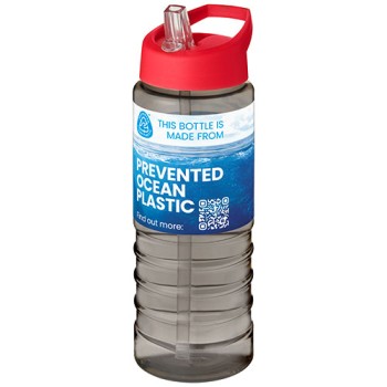 Borraccia sportiva con coperchio a beccuccio da 750 ml H2O Active® Eco Treble 