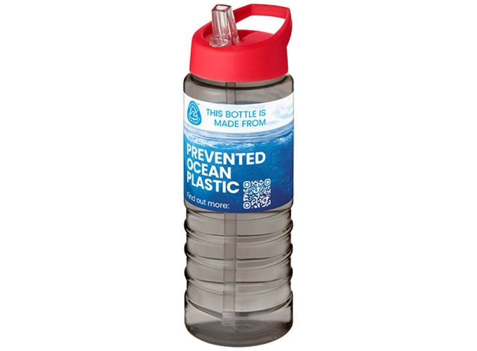 Borraccia sportiva con coperchio a beccuccio da 750 ml H2O Active® Eco Treble 
