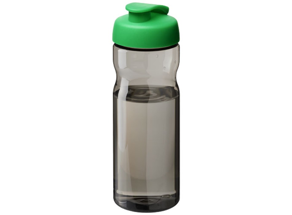 Borraccia sportiva da 650 ml con coperchio a scatto H2O Active® Eco Base