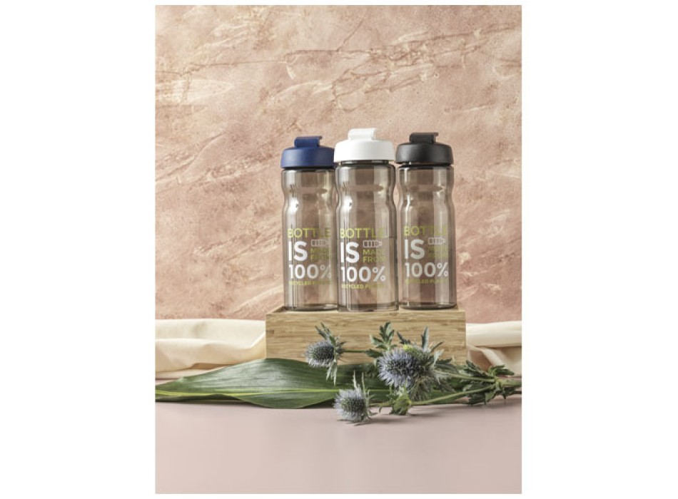 Borraccia sportiva da 650 ml con coperchio a scatto H2O Active® Eco Base