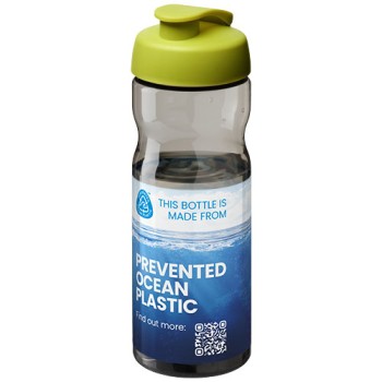 Borraccia sportiva da 650 ml con coperchio a scatto H2O Active® Eco Base