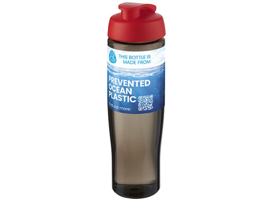 Borraccia sportiva da 700 ml con coperchio a scatto H2O Active® Eco Tempo