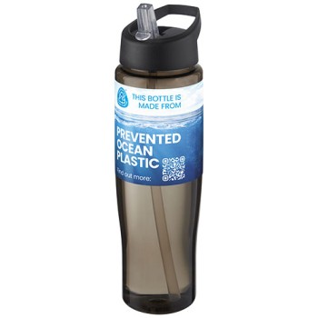 Borraccia sportiva da 700 ml con coperchio con beccuccio H2O Active® Eco Tempo