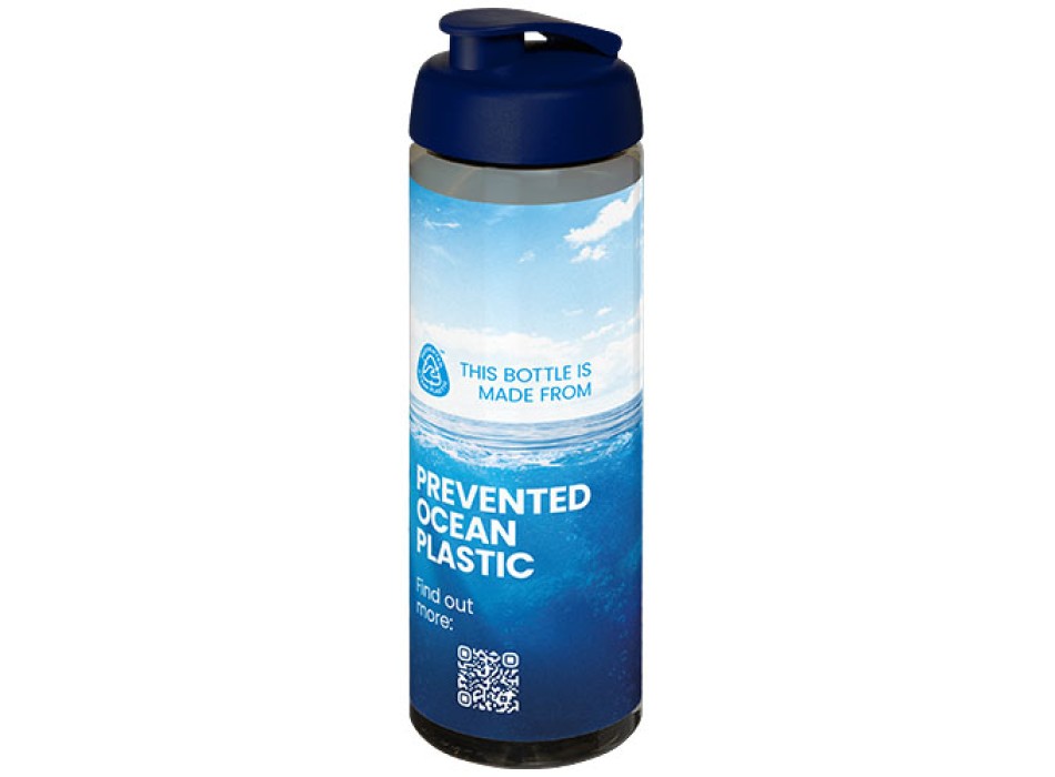 Borraccia sportiva da 850 ml con coperchio a scatto H2O Active® Eco Vibe