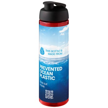 Borraccia sportiva da 850 ml con coperchio a scatto H2O Active® Eco Vibe