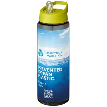 Borraccia sportiva da 850 ml con coperchio con beccuccio H2O Active® Eco Vibe 