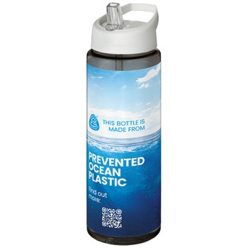 Borraccia sportiva da 850 ml con coperchio con beccuccio H2O Active® Eco Vibe 