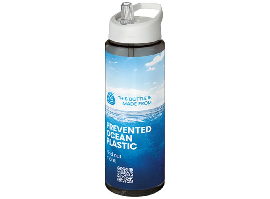 Borraccia sportiva da 850 ml con coperchio con beccuccio H2O Active® Eco Vibe 