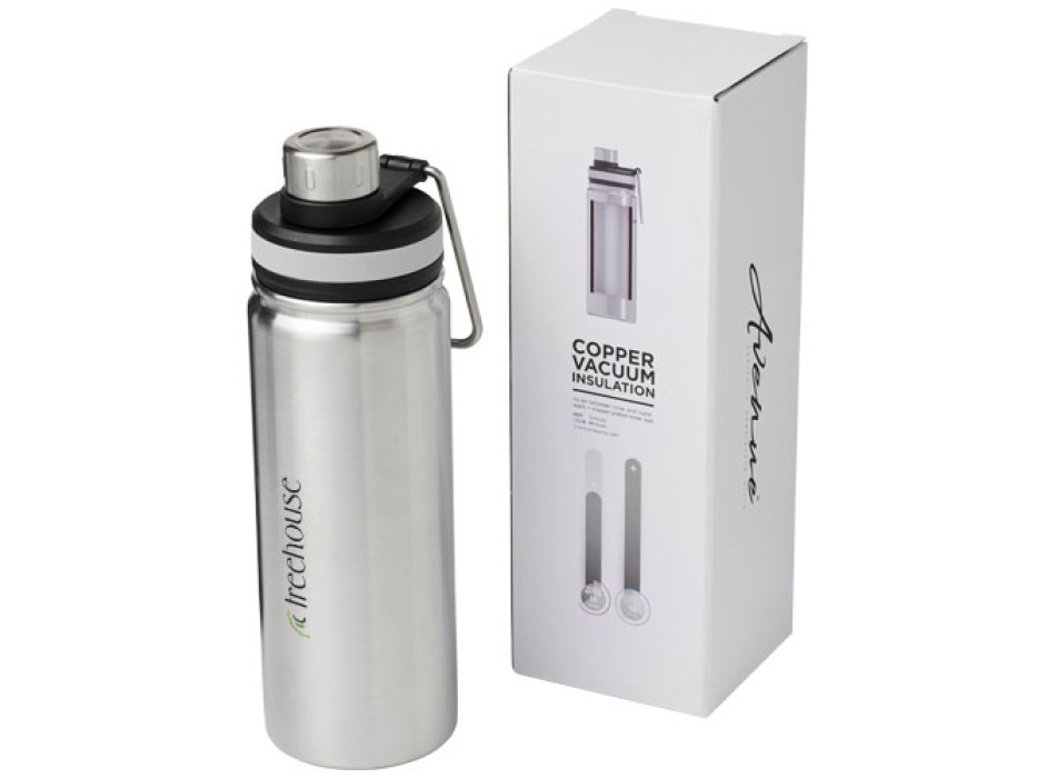 Borraccia sportiva Gessi con isolamento sottovuoto in rame da 590 ml 