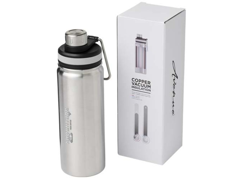 Borraccia sportiva Gessi con isolamento sottovuoto in rame da 590 ml 
