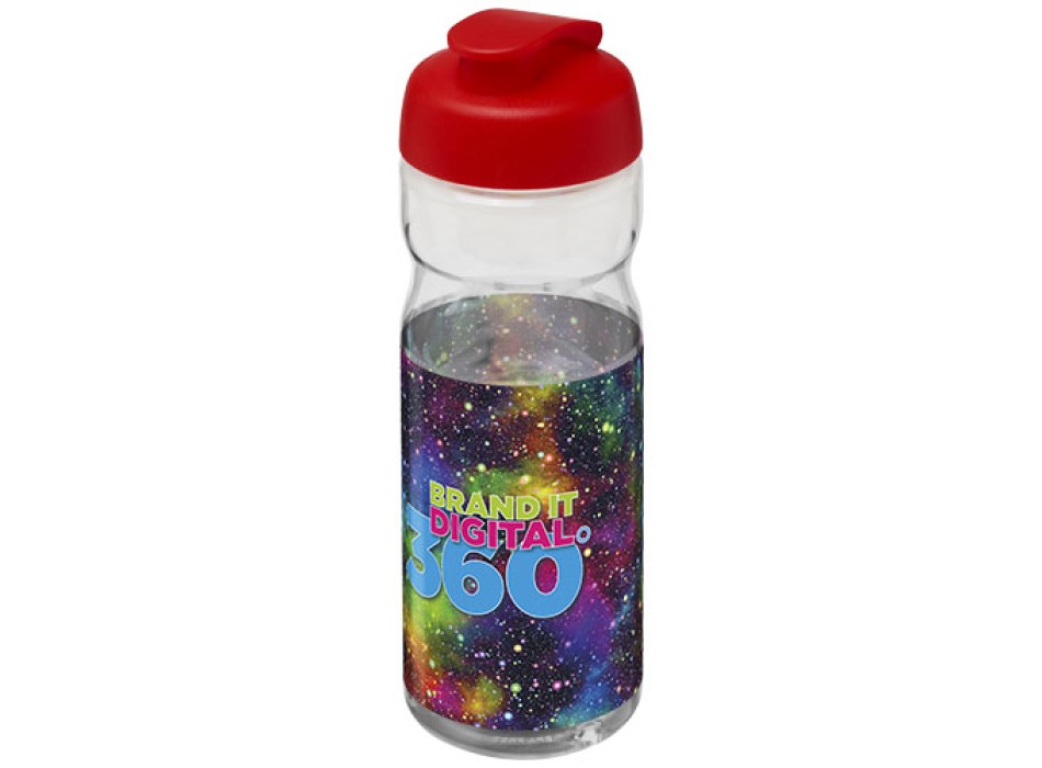 Borraccia sportiva H2O Active® Base da 650 ml con coperchio a scatto