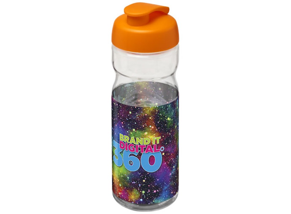 Borraccia sportiva H2O Active® Base da 650 ml con coperchio a scatto