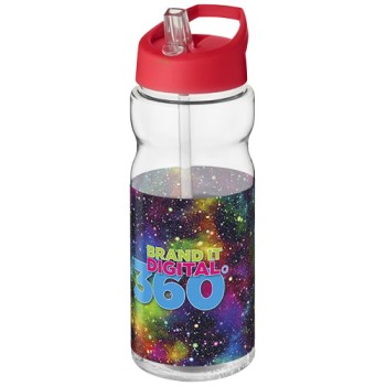 Borraccia sportiva H2O Active® Base da 650 ml con coperchio con beccuccio