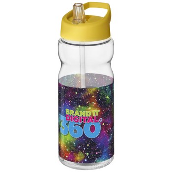 Borraccia sportiva H2O Active® Base da 650 ml con coperchio con beccuccio