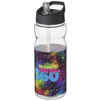 Borraccia sportiva H2O Active® Base da 650 ml con coperchio con beccuccio