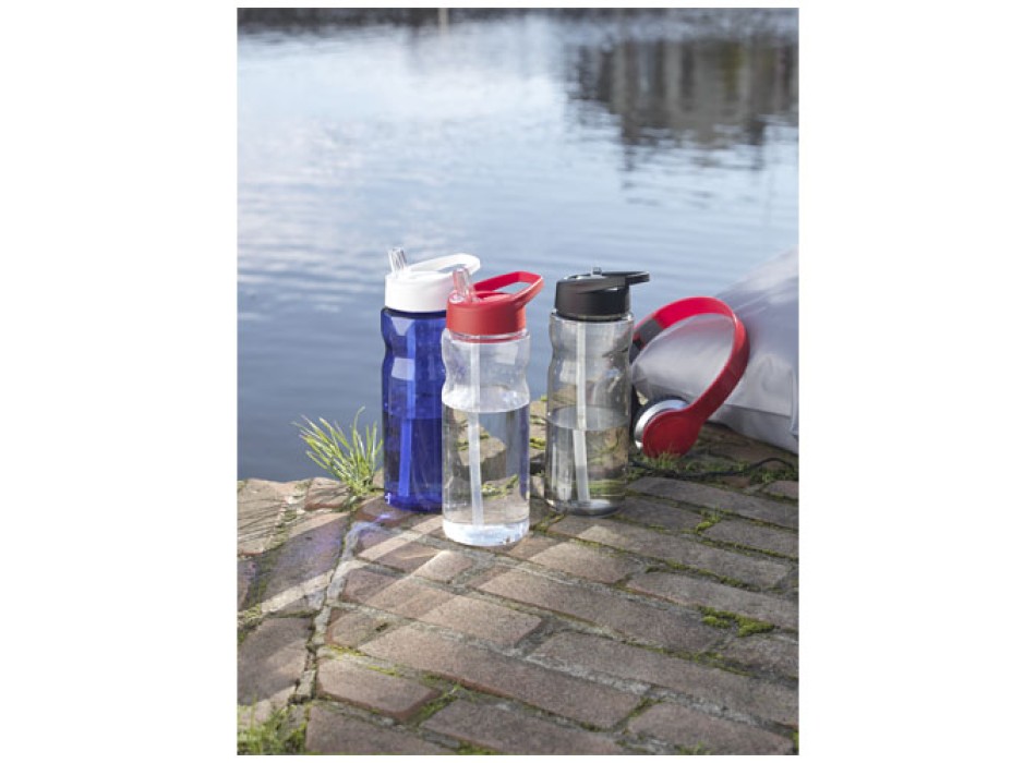 Borraccia sportiva H2O Active® Base da 650 ml con coperchio con beccuccio