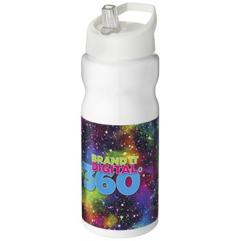 Borraccia sportiva H2O Active® Base da 650 ml con coperchio con beccuccio