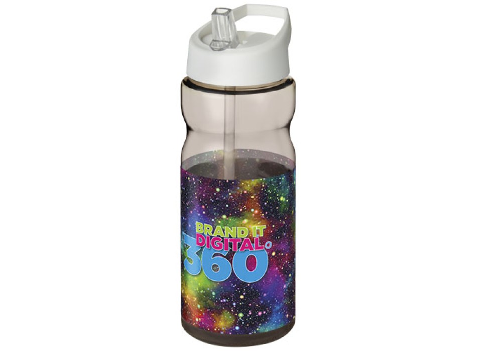 Borraccia sportiva H2O Active® Base da 650 ml con coperchio con beccuccio