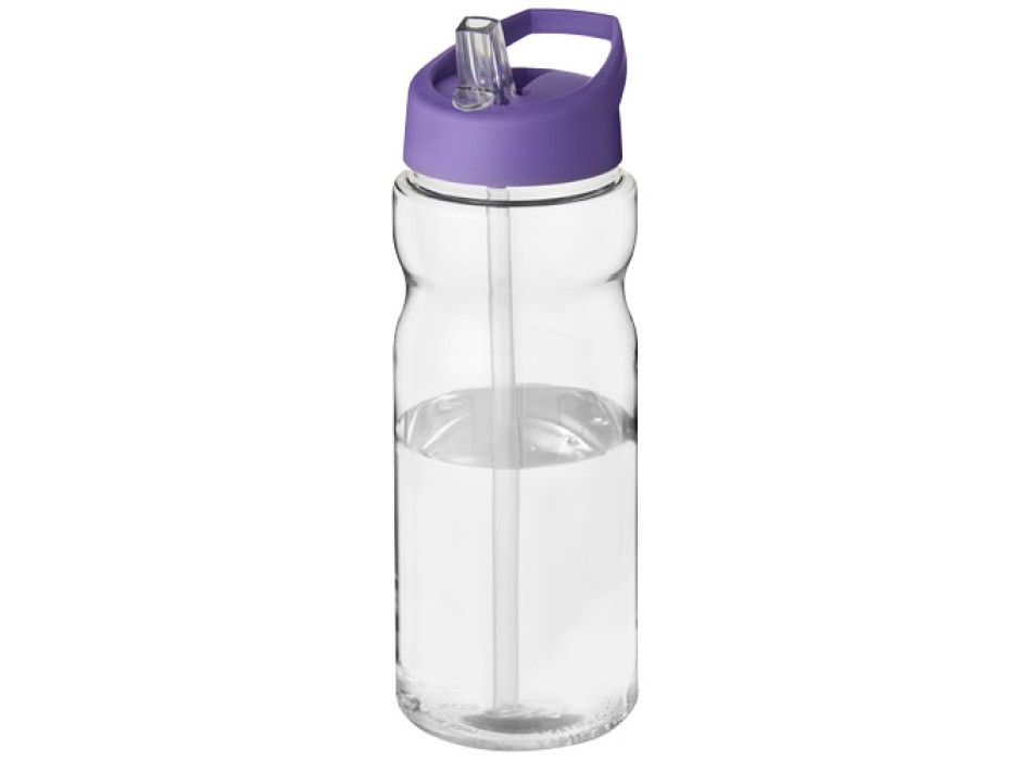 Borraccia sportiva H2O Active® Base da 650 ml con coperchio con beccuccio