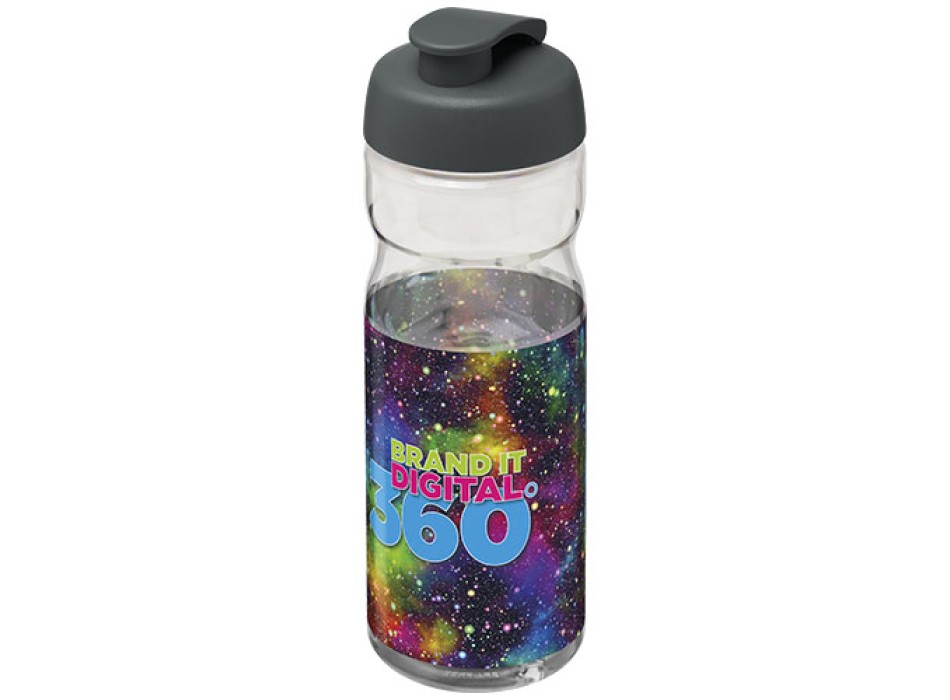 Borraccia sportiva H2O Active® Base Tritan™ da 650 ml con coperchio a scatto 