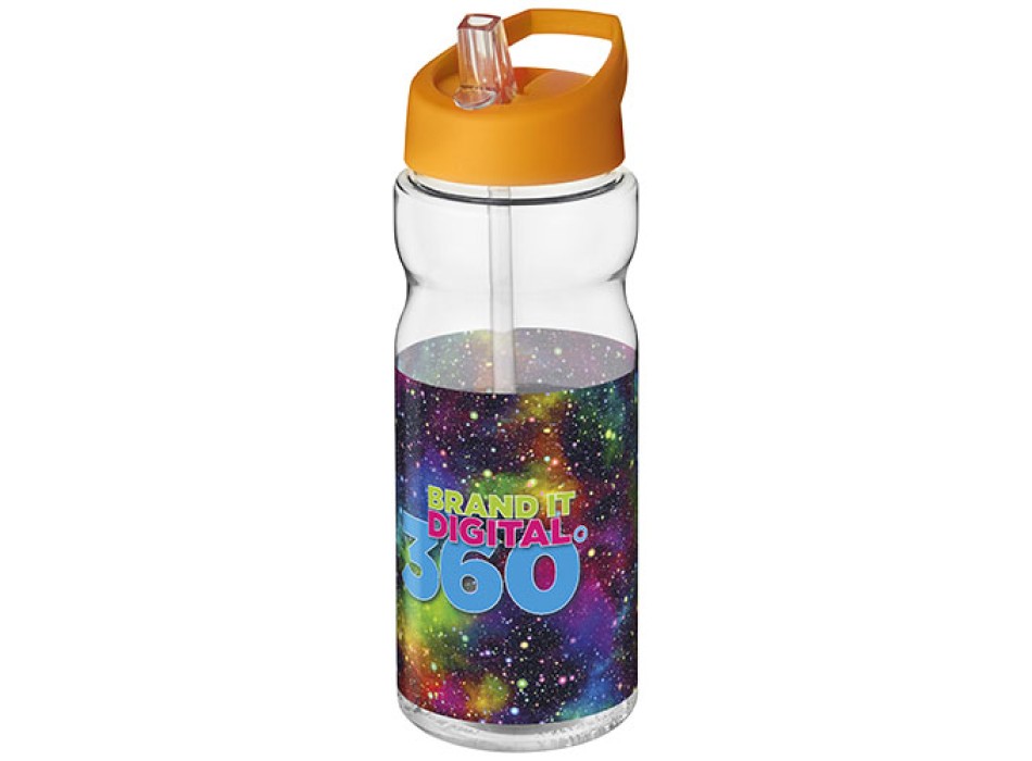 Borraccia sportiva  H2O Active® Base Tritan™ da 650 ml con coperchio con beccuccio