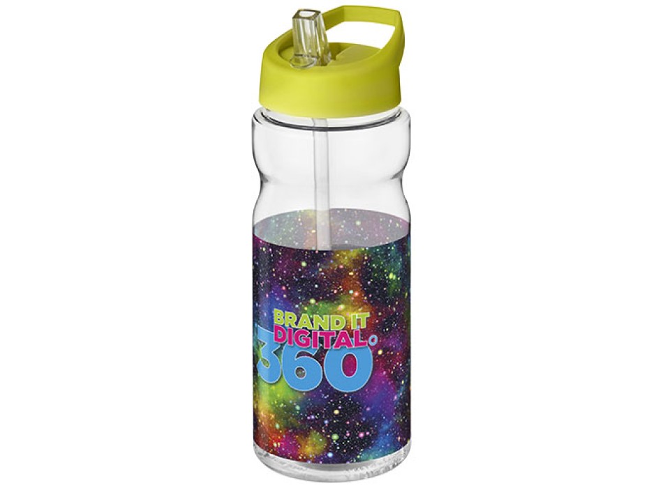Borraccia sportiva  H2O Active® Base Tritan™ da 650 ml con coperchio con beccuccio