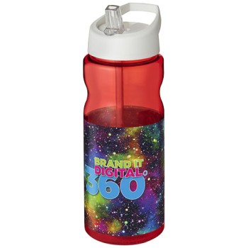 Borraccia sportiva  H2O Active® Base Tritan™ da 650 ml con coperchio con beccuccio