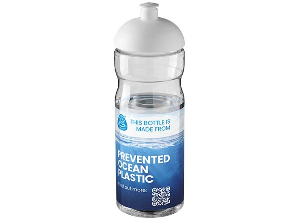 Borraccia sportiva H2O Active® Eco Base da 650 ml con coperchio a cupola