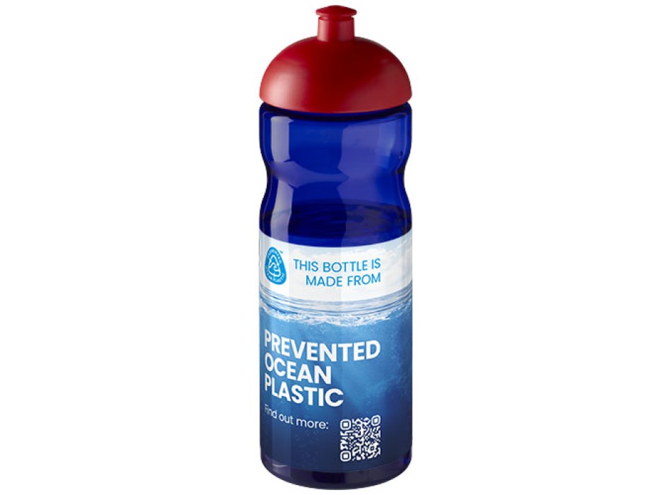 Borraccia sportiva H2O Active® Eco Base da 650 ml con coperchio a cupola