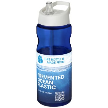 Borraccia sportiva H2O Active® Eco Base da 650 ml con coperchio con beccuccio