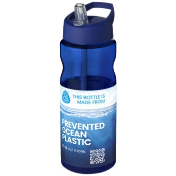Borraccia sportiva H2O Active® Eco Base da 650 ml con coperchio con beccuccio