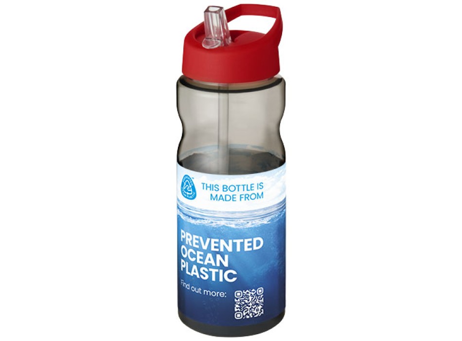 Borraccia sportiva H2O Active® Eco Base da 650 ml con coperchio con beccuccio