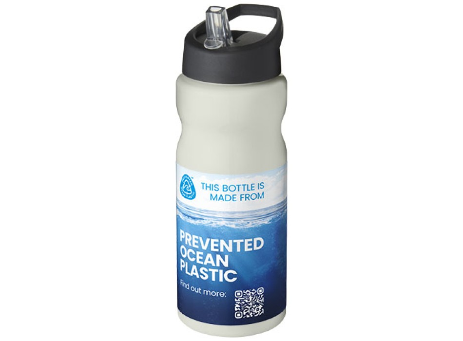 Borraccia sportiva H2O Active® Eco Base da 650 ml con coperchio con beccuccio