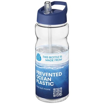 Borraccia sportiva H2O Active® Eco Base da 650 ml con coperchio con beccuccio