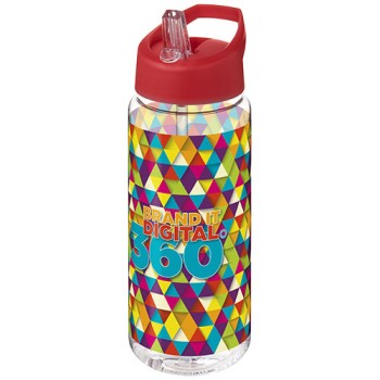Borraccia sportiva  H2O Active® Octave Tritan™ da 600 ml con coperchio con beccuccio