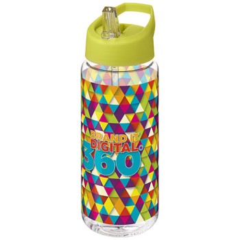 Borraccia sportiva  H2O Active® Octave Tritan™ da 600 ml con coperchio con beccuccio
