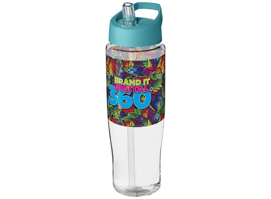 Borraccia sportiva H2O Active® Tempo da 700 ml con coperchio con beccuccio