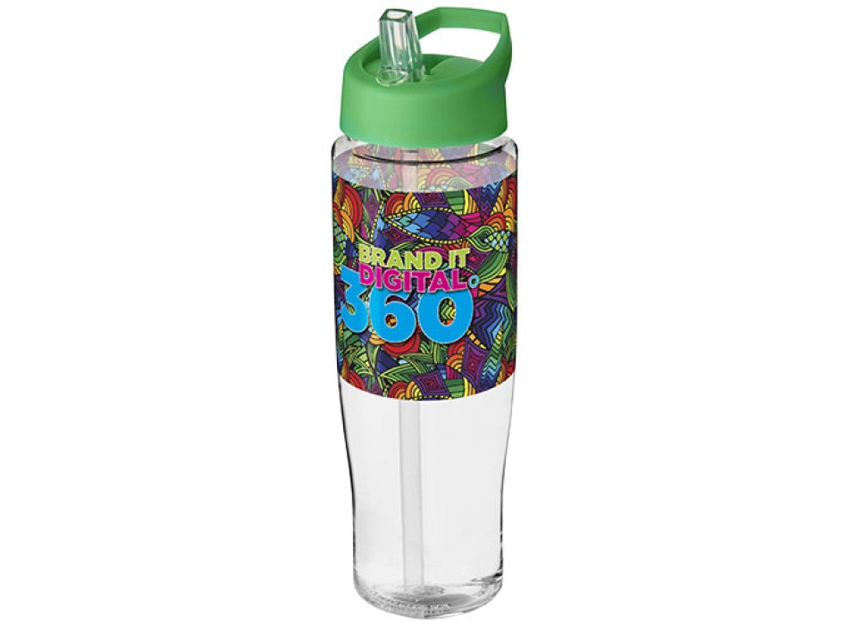 Borraccia sportiva H2O Active® Tempo da 700 ml con coperchio con beccuccio