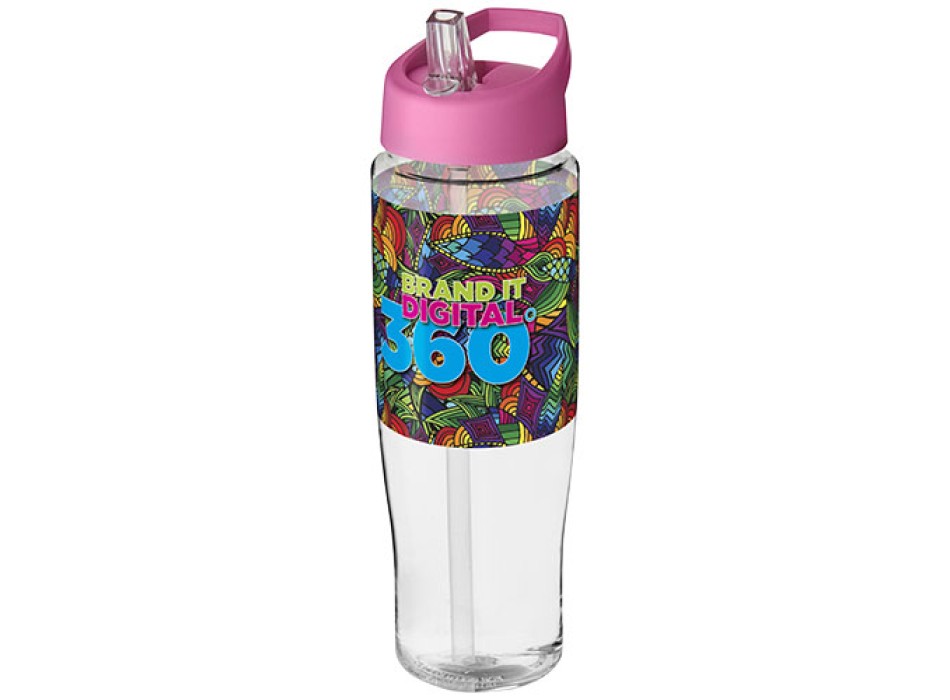 Borraccia sportiva H2O Active® Tempo da 700 ml con coperchio con beccuccio