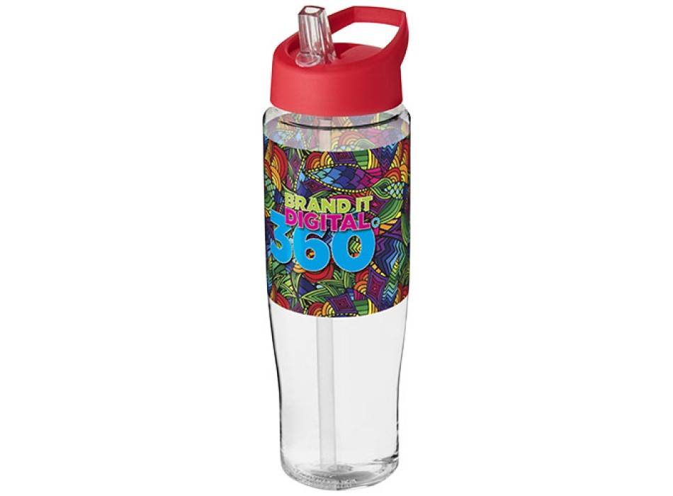 Borraccia sportiva H2O Active® Tempo da 700 ml con coperchio con beccuccio