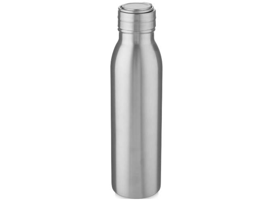 Borraccia sportiva Harper da 700 ml in acciaio inossidabile con anello in metallo