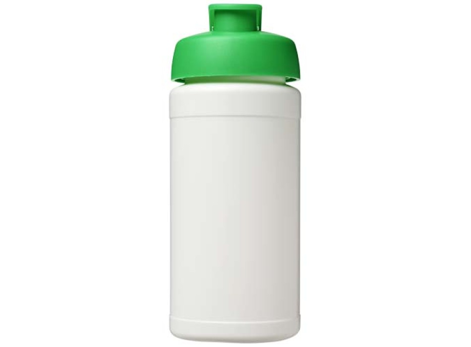 Borraccia sportiva in materiale riciclato con coperchio a scatto da 500 ml Baseline Rise