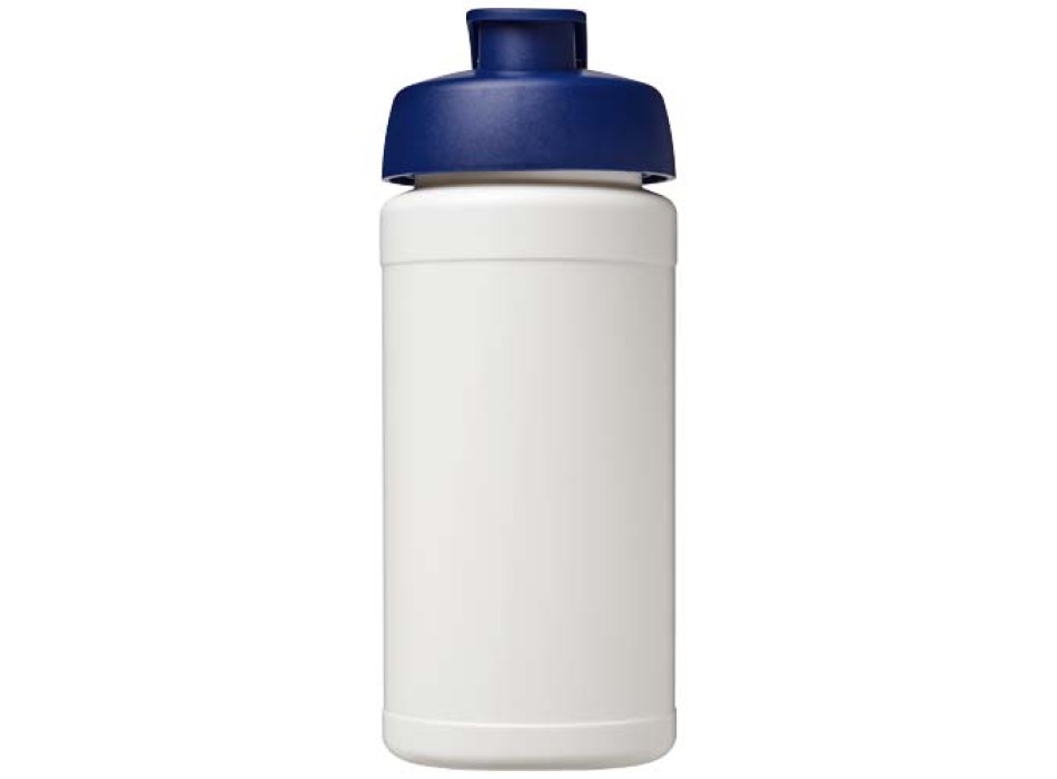 Borraccia sportiva in materiale riciclato con coperchio a scatto da 500 ml Baseline Rise