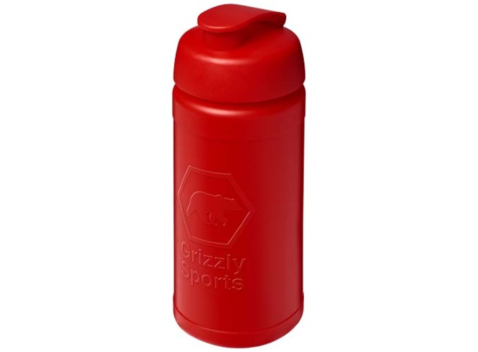Borraccia sportiva in materiale riciclato con coperchio a scatto da 500 ml Baseline Rise