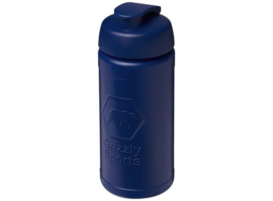 Borraccia sportiva in materiale riciclato con coperchio a scatto da 500 ml Baseline Rise