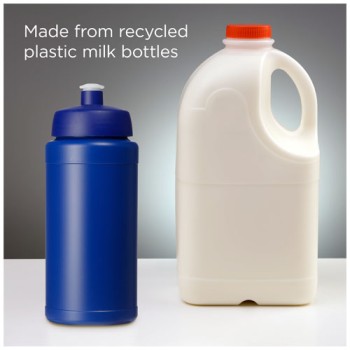 Borraccia sportiva in materiale riciclato da 500 ml Baseline